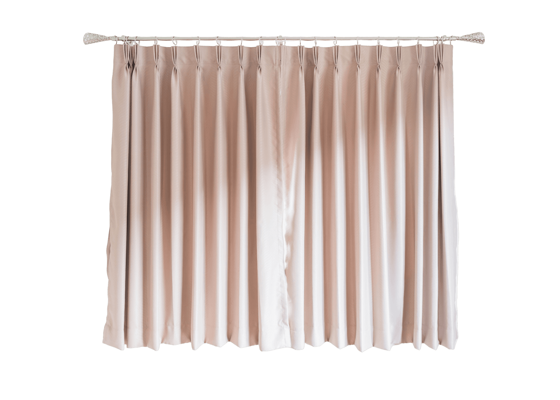 Acoustic curtains for a road-facing bedroom