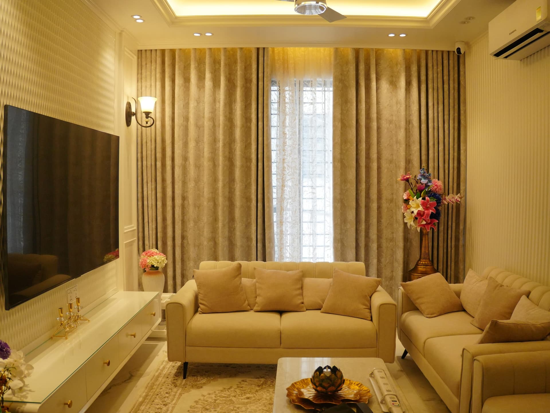 Hello Sun bespoke curtains