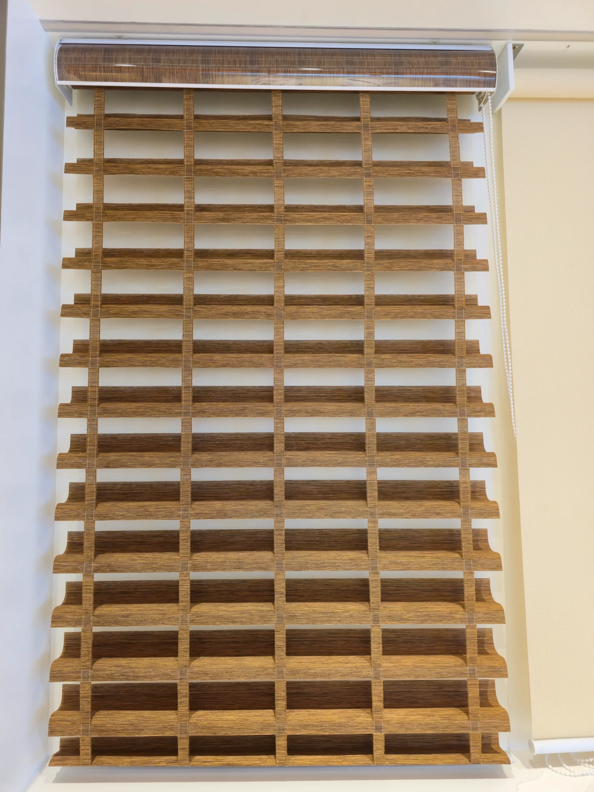 Roman blinds in a modern interior