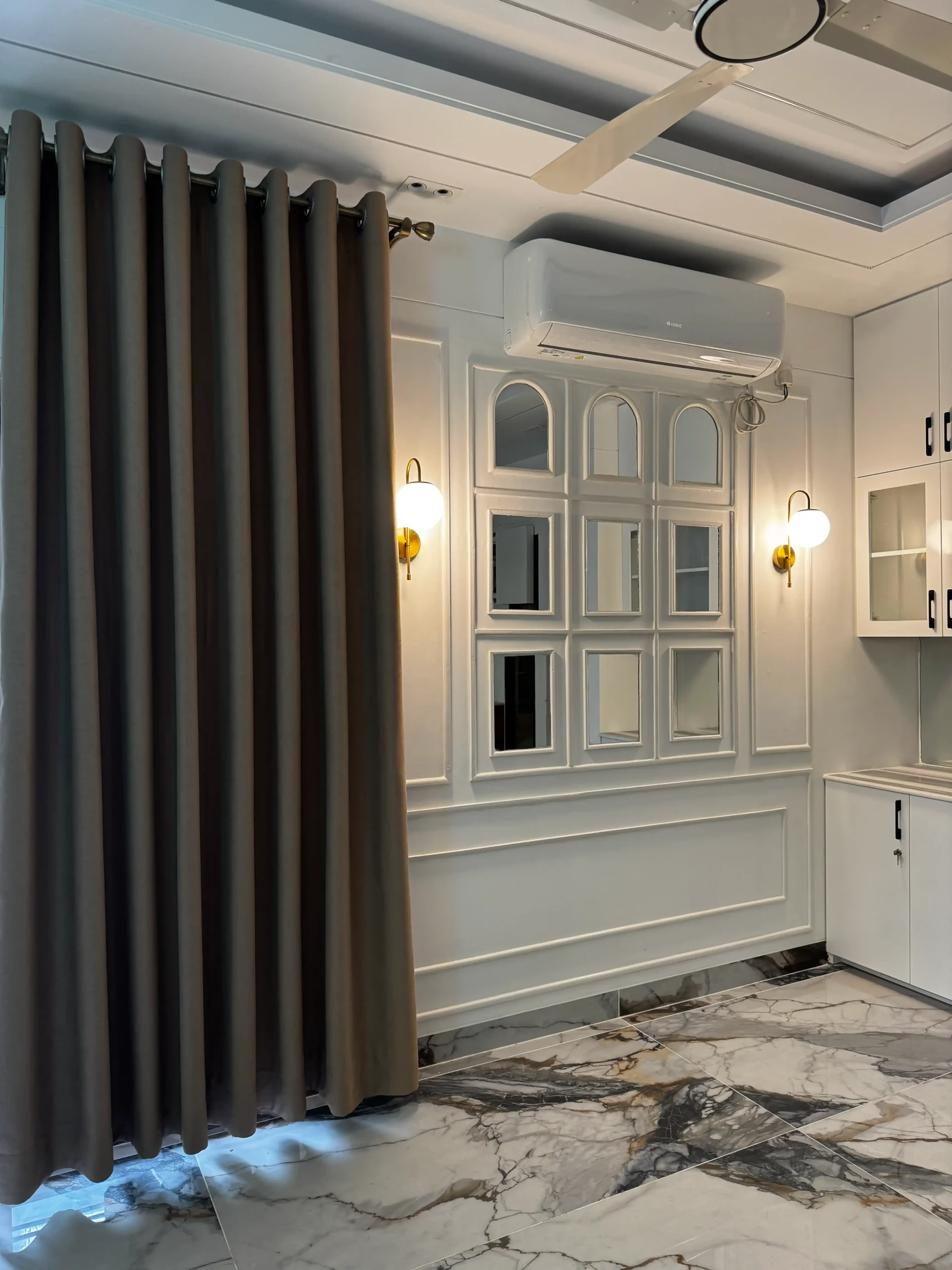 Curtain fabric selection and consultation